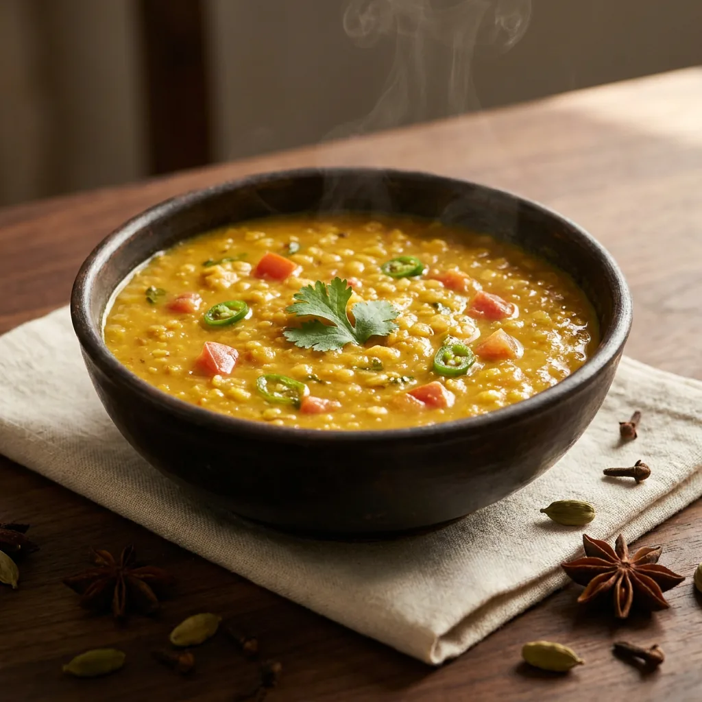 Balti Dal Fry (Vegano)