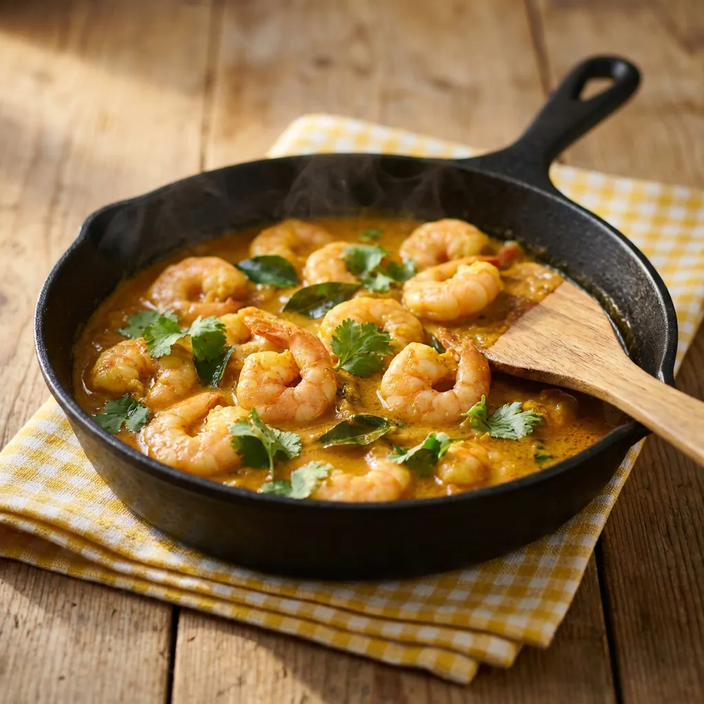 Gambas al Curry