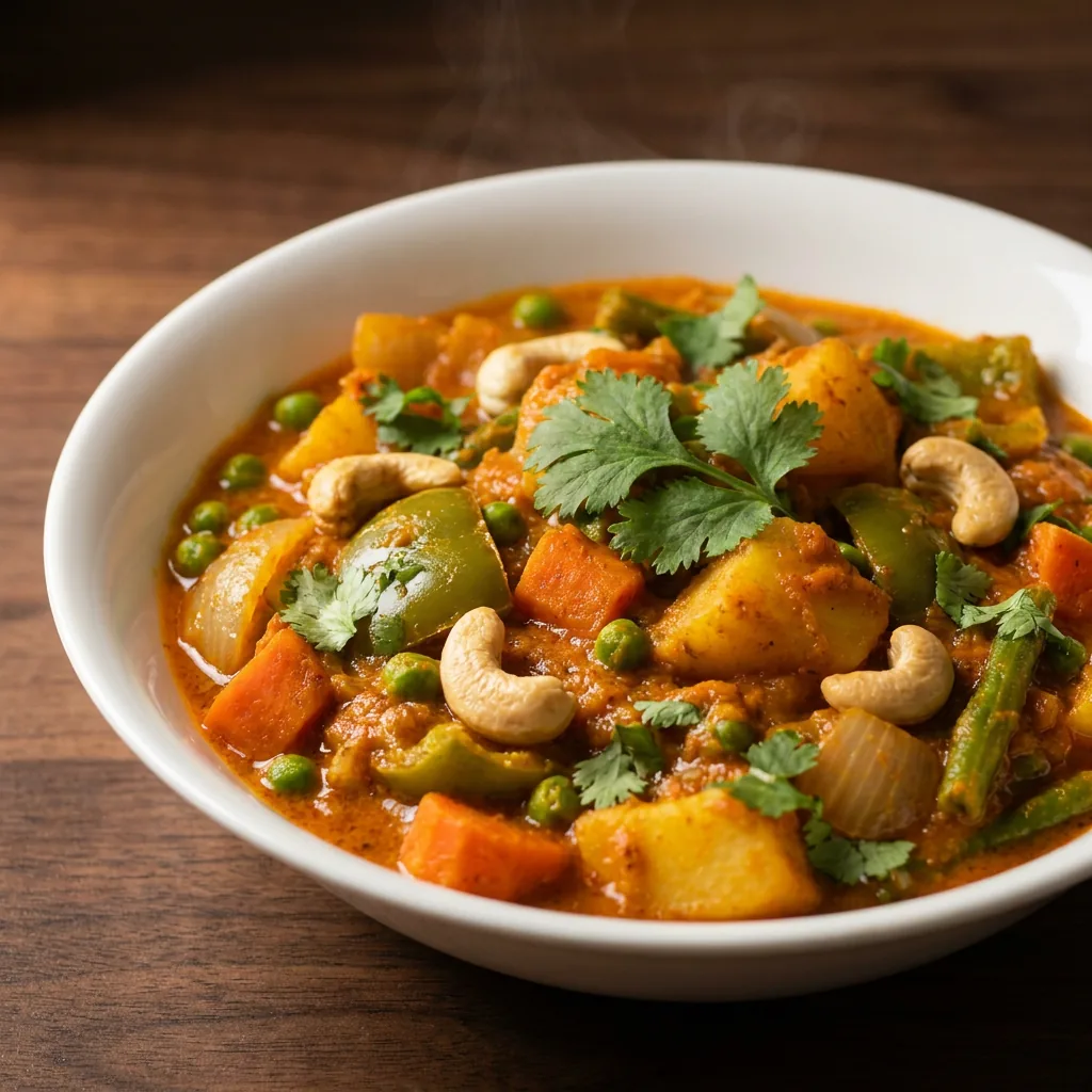 Jalfrezi de Verduras (Vegano)