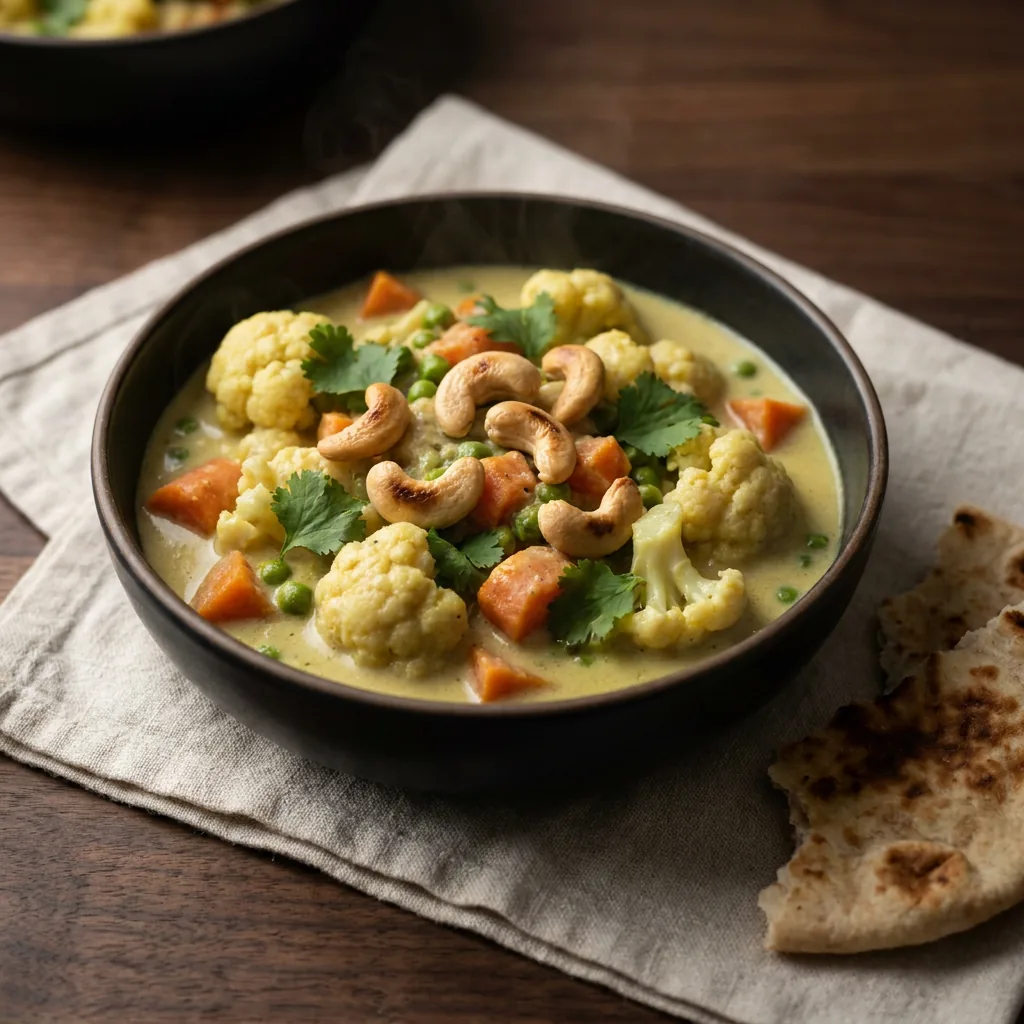 Korma de Verduras (Vegano)