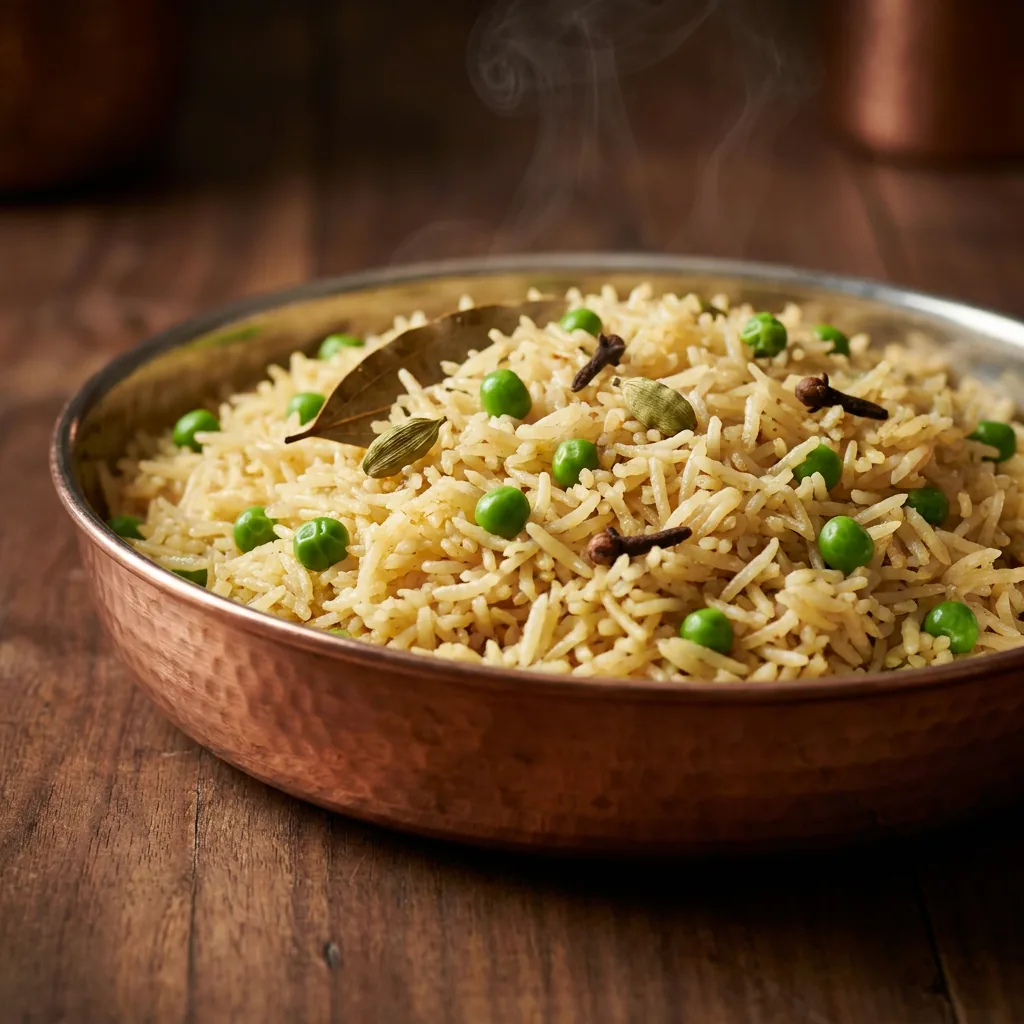 Matar Pilau Rice