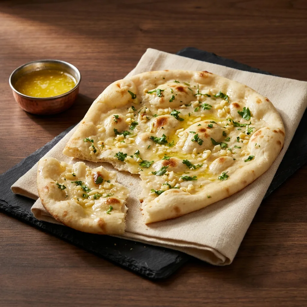 Naan de Ajo