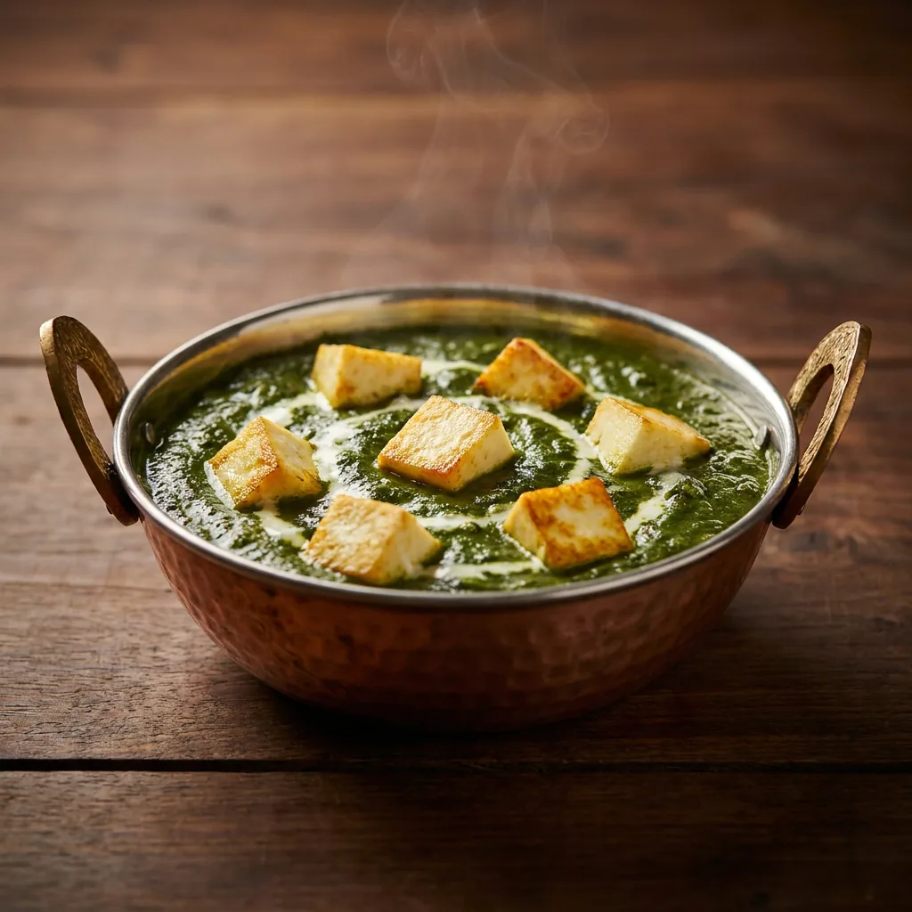 Palak Paneer Vegetariano