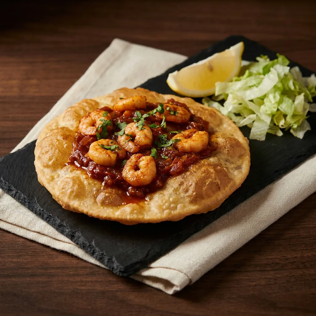 Prawns puri