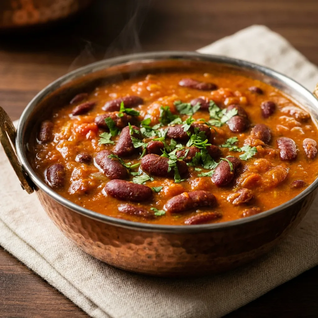 Rajma Masala (Judías Rojas al Masala)